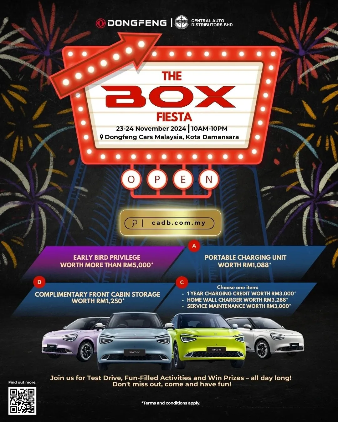 Dongfeng BOX launch announcement poster