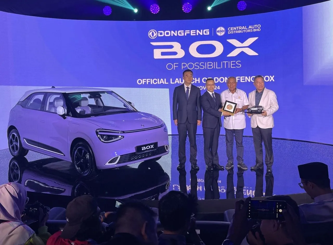 Dongfeng BOX on display at the CADB Dongfeng Flagship Centre launch